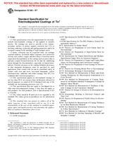 ASTM B545-97 1.1.1997 | Technical Standard | MyStandards