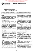 WITHDRAWN ASTM E100-72(1978) 1.1.1900 preview