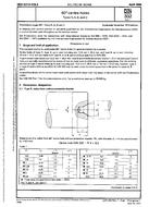 Standard DIN 332-1:1986-04 1.4.1986 preview