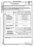 Standard DIN 3968:1960-09 1.9.1960 preview