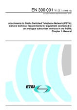 Standard ETSI EN 300001-V1.5.1 31.10.1998 preview