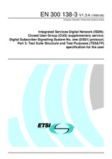 Standard ETSI EN 300138-3-V1.3.4 30.6.1998 preview