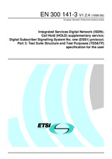 Standard ETSI EN 300141-3-V1.2.4 30.6.1998 preview