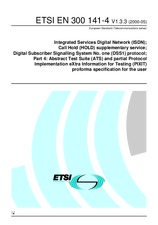 Standard ETSI EN 300141-4-V1.3.3 31.5.2000 preview