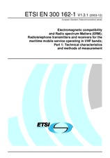 Standard ETSI EN 300162-1-V1.3.1 19.12.2003 preview