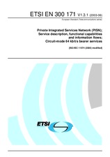 Standard ETSI EN 300171-V1.3.1 16.6.2003 preview