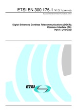 Standard ETSI EN 300175-1-V1.5.1 27.2.2001 preview