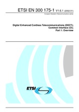 Standard ETSI EN 300175-1-V1.6.1 16.1.2002 preview