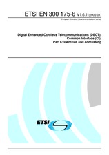 Standard ETSI EN 300175-6-V1.6.1 16.1.2002 preview