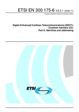 Standard ETSI EN 300175-6-V2.2.1 4.11.2008 preview