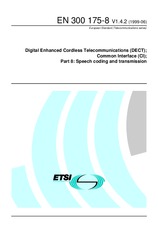 Standard ETSI EN 300175-8-V1.4.2 23.6.1999 preview