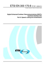 Standard ETSI EN 300175-8-V1.6.1 16.1.2002 preview