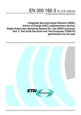 Standard ETSI EN 300182-3-V1.2.4 30.6.1998 preview