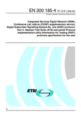 Standard ETSI EN 300185-4-V1.2.4 30.6.1998 preview