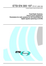 Standard ETSI EN 300197-V1.4.1 20.2.2001 preview