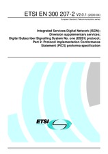 Standard ETSI EN 300207-2-V2.0.1 27.4.2000 preview