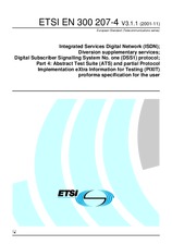 Standard ETSI EN 300207-4-V3.1.1 20.11.2001 preview