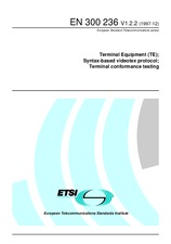 Standard ETSI EN 300236-V1.2.2 15.12.1997 preview