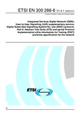 Standard ETSI EN 300286-6-V1.4.1 8.1.2003 preview