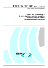 Standard ETSI EN 300288-V1.2.1 4.7.2001 preview