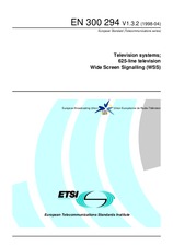 Standard ETSI EN 300294-V1.3.2 15.4.1998 preview