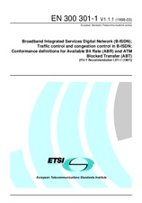 Standard ETSI EN 300301-1-V1.1.1 15.3.1998 preview