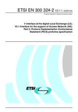 Standard ETSI EN 300324-2-V2.1.1 14.4.2000 preview