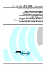 Standard ETSI EN 300328-V1.5.1 2.8.2004 preview