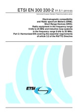 Standard ETSI EN 300330-2-V1.5.1 12.2.2010 preview