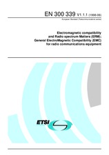 Standard ETSI EN 300339-V1.1.1 15.6.1998 preview