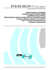 Standard ETSI EN 300341-1-V1.3.1 6.12.2000 preview