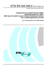 Standard ETSI EN 300356-2-V4.1.2 18.7.2001 preview