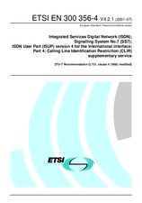 Standard ETSI EN 300356-4-V4.2.1 18.7.2001 preview