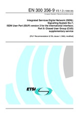 Standard ETSI EN 300356-9-V3.1.3 31.8.1998 preview