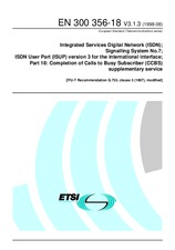 Standard ETSI EN 300356-18-V3.1.3 31.8.1998 preview