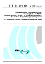 Standard ETSI EN 300356-19-V4.2.1 18.7.2001 preview