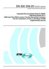 Standard ETSI EN 300356-20-V3.2.8 30.9.1998 preview