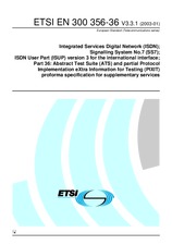 Standard ETSI EN 300356-36-V3.3.1 7.1.2003 preview