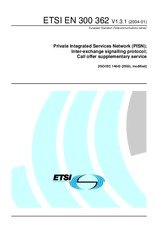 Standard ETSI EN 300362-V1.3.1 5.1.2004 preview