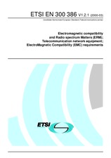 Standard ETSI EN 300386-V1.2.1 15.3.2000 preview