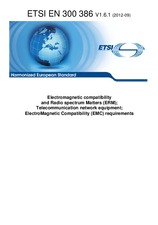 Standard ETSI EN 300386-V1.6.1 4.9.2012 preview