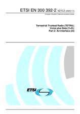 Standard ETSI EN 300392-2-V2.5.2 24.11.2005 preview