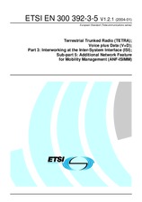 Standard ETSI EN 300392-3-5-V1.2.1 27.1.2004 preview