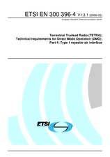 Standard ETSI EN 300396-4-V1.3.1 17.5.2006 preview