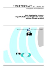 Standard ETSI EN 300401-V1.3.3 15.5.2001 preview