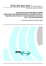 Standard ETSI EN 300403-1-V1.3.2 24.11.1999 preview