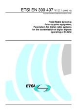 Standard ETSI EN 300407-V1.2.1 4.10.2000 preview