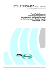 Standard ETSI EN 300407-V1.3.1 7.8.2001 preview