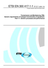 Standard ETSI EN 300417-1-1-V1.2.1 22.10.2001 preview