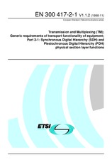 Standard ETSI EN 300417-2-1-V1.1.2 6.11.1998 preview